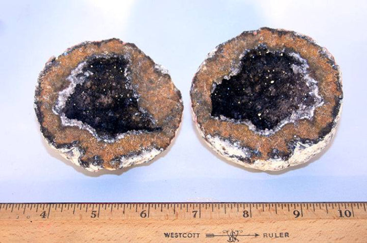 Geodes - las Choyas - smokey quartz - index