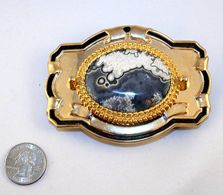 40529 Belt buckle with quarter for index