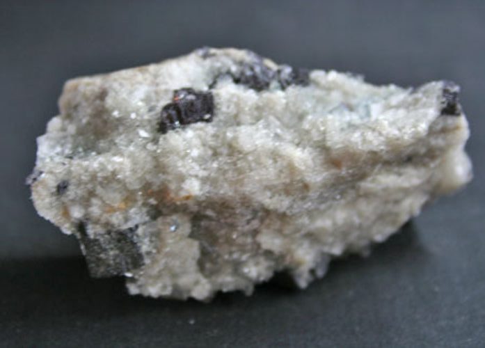 10085 Fluorite and Galena cubes back viewview