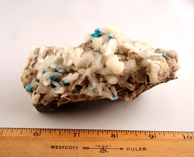 Cavansite on stilbite - index