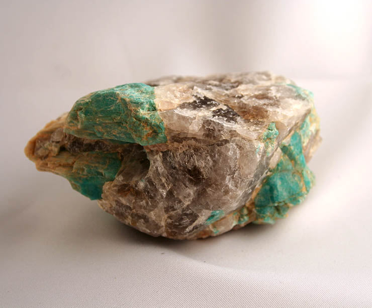 Amazonite - microcline, back view