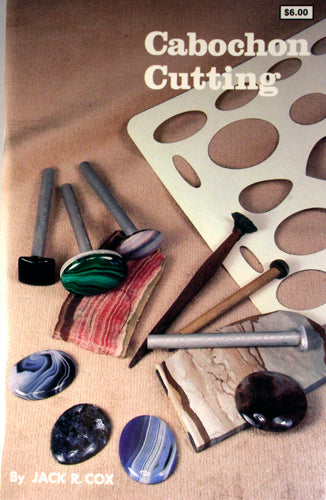 Book - Cabochon Cutting - Gem Cutter's Handbook