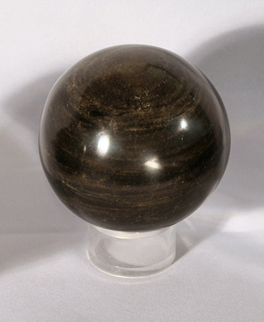 Sphere - Goldsheen Obsidian polished Sphere from Mexico