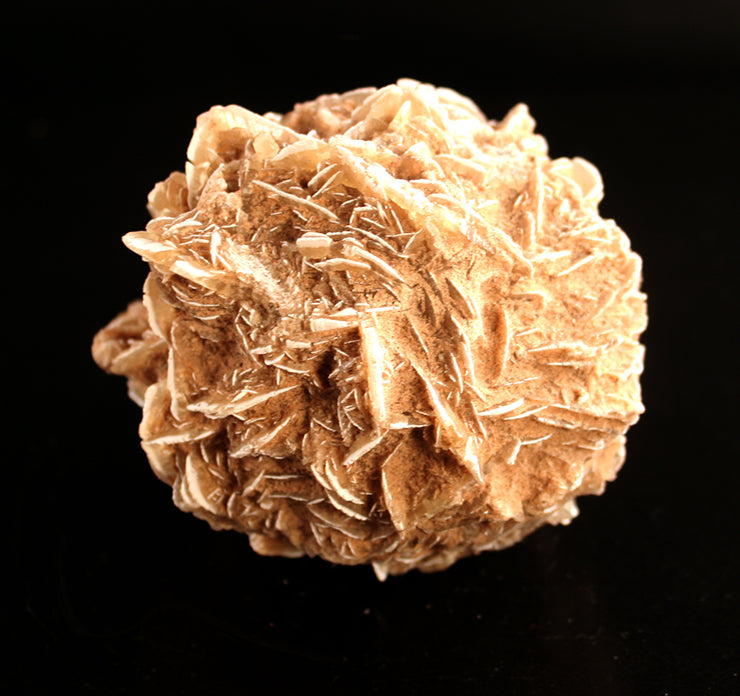 Selenite Double rose ball