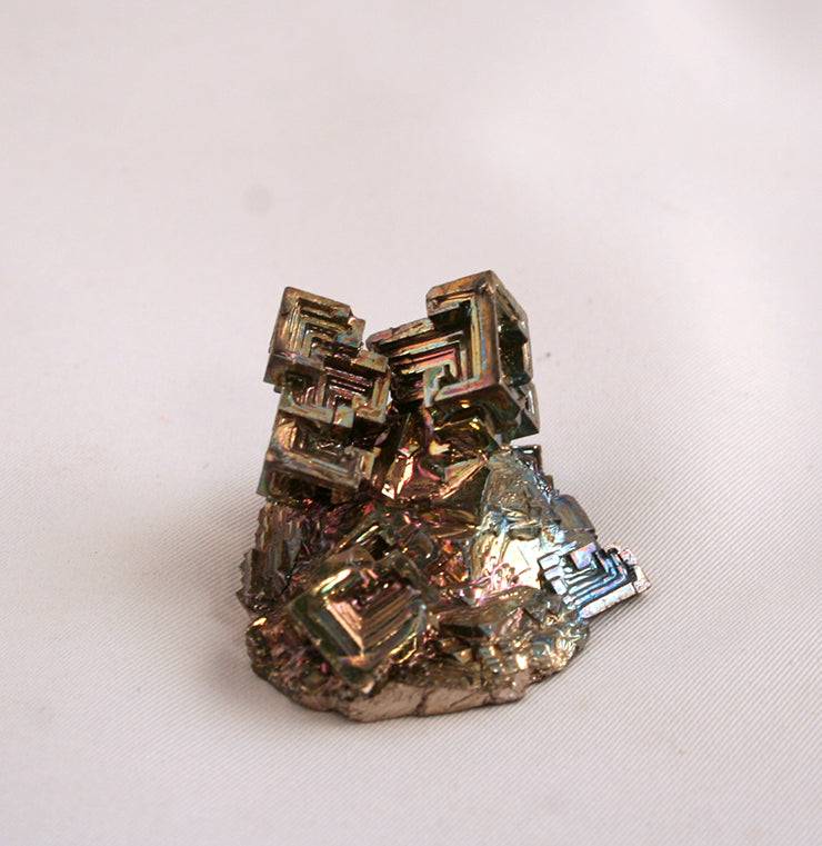 Crystal - Bismuth - manmade hopper-type crystals.