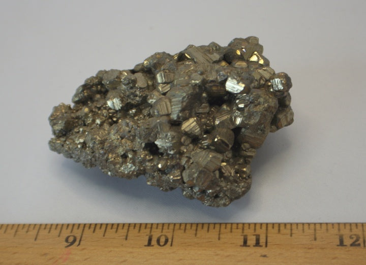 Pyrite cluster index view for size