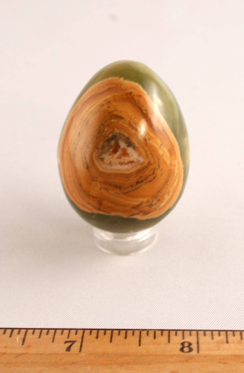 Egg-Pampas Onyx with butter spotindex