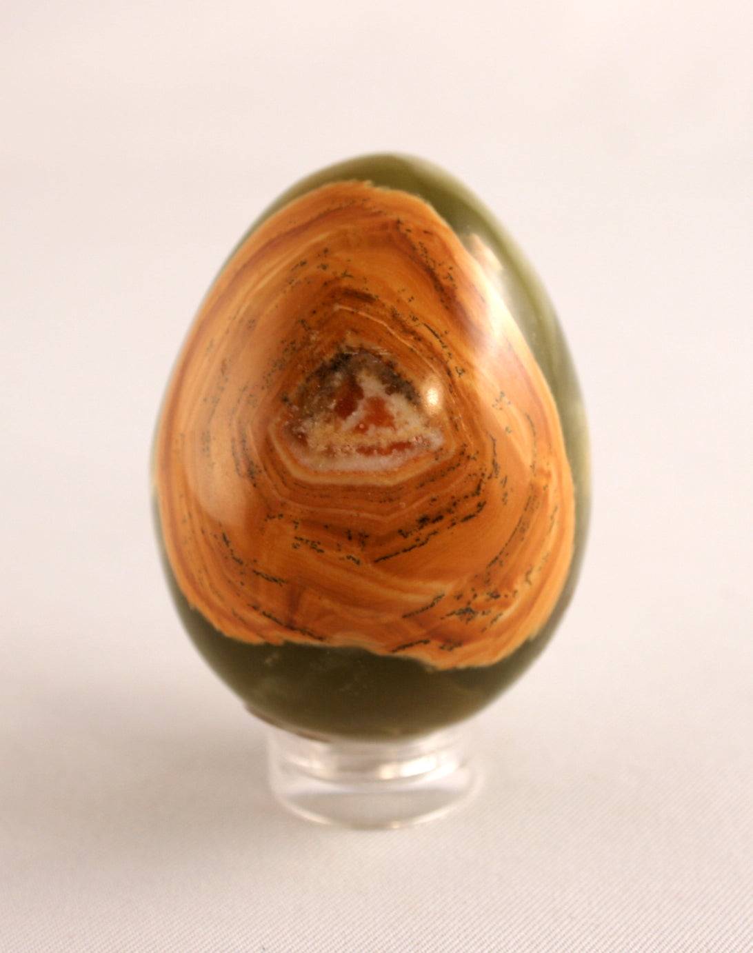 Egg-Pampas Onyx with butter spot-front