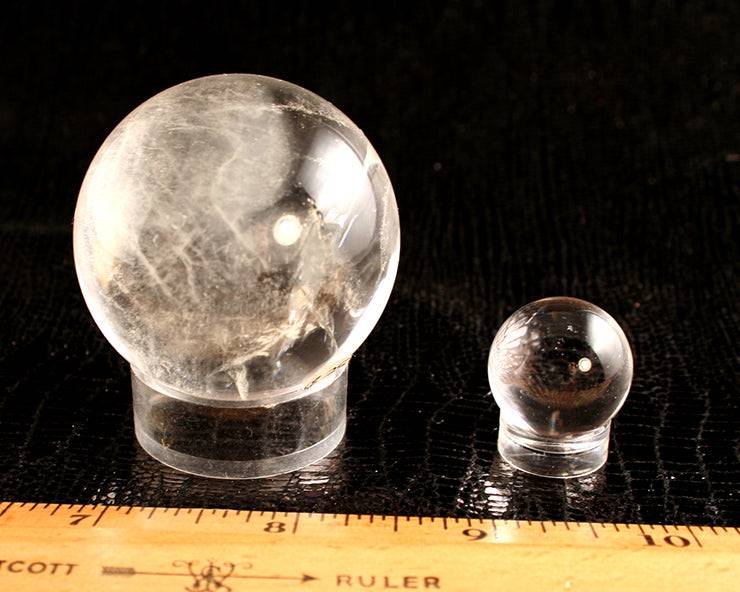 60125-Crystal Balls in clear crystal - index