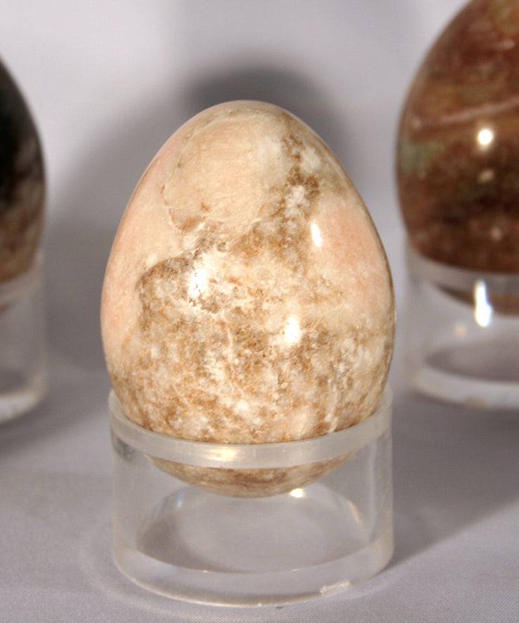 60142_Egg-white fossil stone