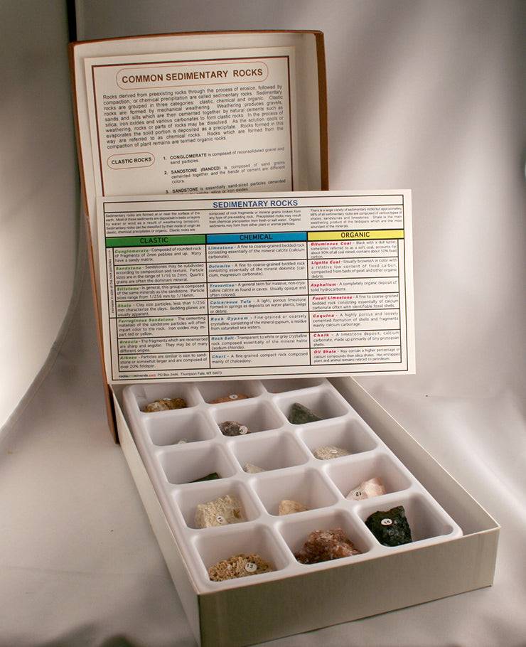80006-Sedimentary Mineral Specimens - overview
