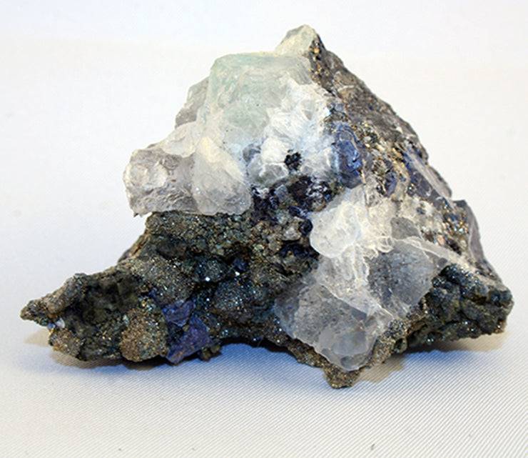 10126_fluorite on pyrite and galena matrix