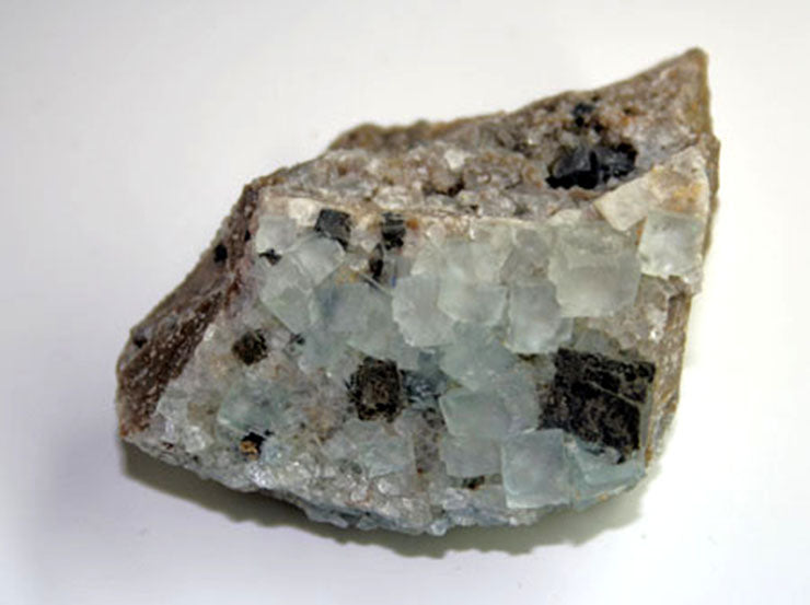 10089_Blue fluorite and galena crystals from top