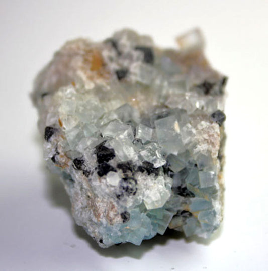10091_blue and clear crystals with galena