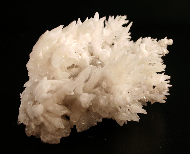 aragonite - side 3 - bottom crystals are clear