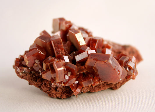 Crystal - Vanadinite cluster from Morocco