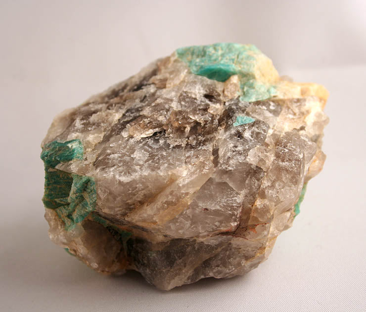 Amazonite  - microcline, front view