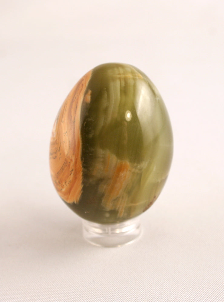 Egg-Pampas Onyx with butter spot-side