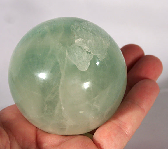 Sphere - Green Polished Fluorite Spheres
