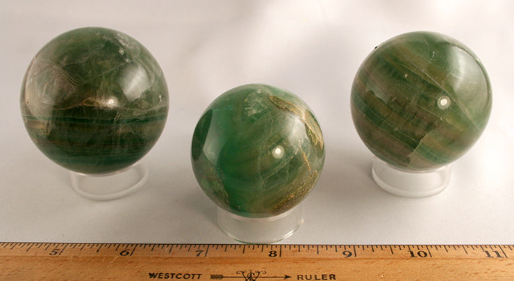 Sphere - Fluorite Sphere in Green