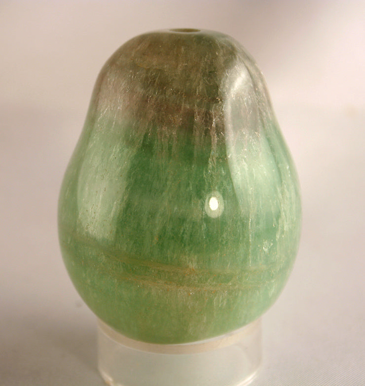 60133_Pear_Fluorite crystal pear