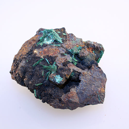 10234-Malachite on matrix - front view