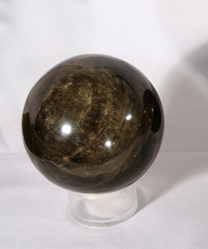 Sphere - Goldsheen Obsidian polished Sphere from Mexico